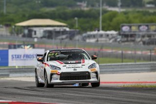 #71 Toyota GR86 of Christian Weir, TechSport Racing, Toyota GR Cup North America, SRO America, Circuit of the Americas, Austin, TX April 25 -27, 2025
 | Fred Hardy | www.FredHardyPhoto.com  &copy;2025