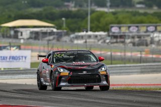 #03 Toyota GR86 of Karl Forman, Precision Racing LA, Toyota GR Cup North America, SRO America, Circuit of the Americas, Austin, TX April 25 -27, 2025
 | Fred Hardy | www.FredHardyPhoto.com  &copy;2025