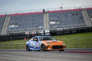 #2 Toyota GR86 of Will Robusto, RVA Graphics Motorsports by Speed Syndicate, Toyota GR Cup North America, SRO America, Circuit of the Americas, Austin, TX April 25 -27, 2025
 | Fred Hardy | www.FredHardyPhoto.com  &copy;2025