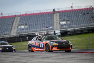 #16 Toyota GR86 of John Dean, Copeland Motorsports, Toyota GR Cup North America, SRO America, Circuit of the Americas, Austin, TX April 25 -27, 2025
 | Fred Hardy | www.FredHardyPhoto.com  ©2025