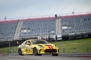 #55&nbsp;Toyota GR86 of Spike Kohlbecker, RVA Graphics Motorsports by Speed Syndicate, Toyota GR Cup North America, SRO America, Circuit of the Americas, Austin, TX April 25 -27, 2025
 | Fred Hardy | www.FredHardyPhoto.com  &copy;2025
