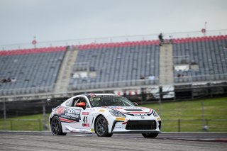 #41 Toyota GR86 of Jenson Sofronas, Copeland Motorsports, Toyota GR Cup North America, SRO America, Circuit of the Americas, Austin, TX April 25 -27, 2025
 | Fred Hardy | www.FredHardyPhoto.com  ©2025