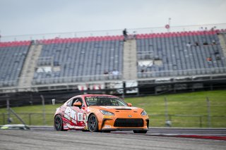 #11 Toyota GR86 of Farran Davis, RVA Graphics Motorsports by Speed Syndicate, Toyota GR Cup North America, SRO America, Circuit of the Americas, Austin, TX April 25 -27, 2025
 | Fred Hardy | www.FredHardyPhoto.com  &copy;2025