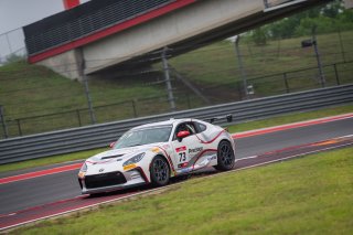 The \GRCup\   in \Circuit of The Americas#1\, \Circuit of The Americas#2\ on Friday, April 25, 2025.

Practice, Practice - P1 
73, Mike Lamarra, Precision Racing LA, Toyota GR86

Photo by
&mdash; James Armas | SRO Motorsports Group