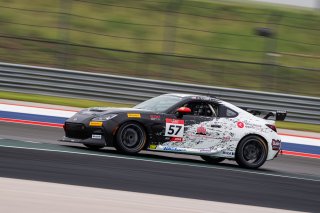 The \GRCup\   in \Circuit of The Americas#1\, \Circuit of The Americas#2\ on Friday, April 25, 2025.

Practice, Practice - P1 
57, Jeff Curry, Eagles Canyon Racing Powered by Fast Track, Toyota GR86

Photo by
— James Armas | SRO Motorsports Group