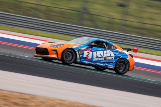 The \GRCup\   in \Circuit of The Americas#1\, \Circuit of The Americas#2\ on Friday, April 25, 2025.

Practice, Practice - P1 
2, Will Robusto, RVA Graphics Motorsports by Speed Syndicate, RVA Graphics and Wraps, Woodfin, Vortex Metals, Toyota GR86

Photo | SRO Motorsports Group
