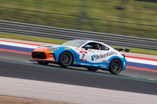 The \GRCup\   in \Circuit of The Americas#1\, \Circuit of The Americas#2\ on Friday, April 25, 2025.

Practice, Practice - P1 
7, Jaxon Bell, Copeland Motorsports, BRAUNABILITY, Toyota GR86

Photo by
— James Armas | SRO Motorsports Group