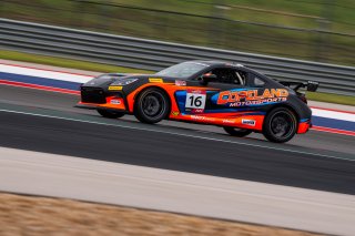 The \GRCup\   in \Circuit of The Americas#1\, \Circuit of The Americas#2\ on Friday, April 25, 2025.

Practice, Practice - P1 
16, John Dean, Copeland Motorsports, Toyota GR86

Photo by
— James Armas | SRO Motorsports Group