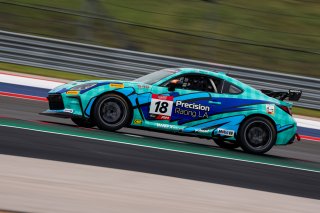 The \GRCup\   in \Circuit of The Americas#1\, \Circuit of The Americas#2\ on Friday, April 25, 2025.

Practice, Practice - P1 
18, Rutledge Wood, Precision Racing LA, Toyota GR86

Photo by
— James Armas | SRO Motorsports Group