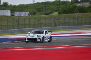 #93 Toyota GR86 of Max Schweid, TechSport, Toyota GR Cup North America, SRO America, Circuit of the Americas, Austin, TX April 25 -27, 2025
 | Fred Hardy | www.FredHardyPhoto.com  &copy;2025