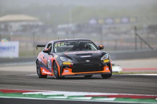 #16 Toyota GR86 of John Dean, Copeland Motorsports, Toyota GR Cup North America, SRO America, Circuit of the Americas, Austin, TX April 25 -27, 2025
 | Fred Hardy | www.FredHardyPhoto.com  ©2025