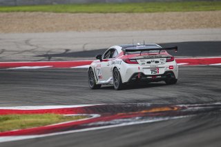 #71 Toyota GR86 of Christian Weir, TechSport Racing, Toyota GR Cup North America, SRO America, Circuit of the Americas, Austin, TX April 25 -27, 2025
 | Fred Hardy | www.FredHardyPhoto.com  &copy;2025