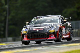 #5 Toyota GR86 of Beltre Curtis, Copeland Motorsports, Toyota GR Cup North America,   SRO America, Virginia International Raceway, Alton, VA, July 18 - 20, 2025
 | Fred Hardy Jr. | www.FredHardyPhoto.com ©2025 