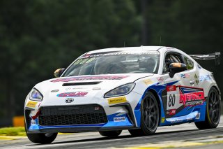 #80 Toyota GR86 of Paityn Feyen, Nitro Motorsports, Toyota GR Cup North America, SRO America, Virginia International Raceway, Alton, VA, July 18 - 20, 2025
 | Fred Hardy Jr. | www.FredHardyPhoto.com &copy;2025 