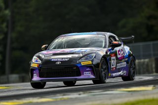#21 Toyota GR86 of Ford Koch, Copeland Motorsports, Toyota GR Cup North America, SRO America, Virginia International Raceway, Alton, VA, July 18 - 20, 2025
 | Fred Hardy Jr. | www.FredHardyPhoto.com ©2025 