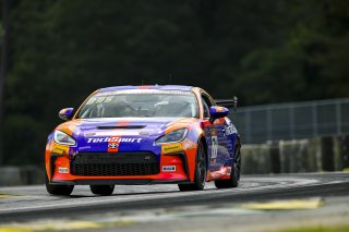 #71 Toyota GR86 of Christian Weir, TechSport Racing, Toyota GR Cup North America, SRO America, Virginia International Raceway, Alton, VA, July 18 - 20, 2025
 | Fred Hardy Jr. | www.FredHardyPhoto.com &copy;2025 