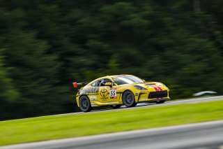 #55&nbsp;Toyota GR86 of Spike Kohlbecker, RVA Graphics Motorsports by Speed Syndicate, Toyota GR Cup North America, SRO America, Virginia International Raceway, Alton, VA, July 18 - 20, 2025
 | Fred Hardy Jr. | www.FredHardyPhoto.com &copy;2025 