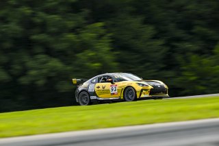 #93 Toyota GR86 of Patrick Brunson, Eagles Canyon Racing powered by Fast Track, Toyota GR Cup North America, SRO America, Virginia International Raceway, Alton, VA, July 18 - 20, 2025
 | Fred Hardy Jr. | www.FredHardyPhoto.com &copy;2025 