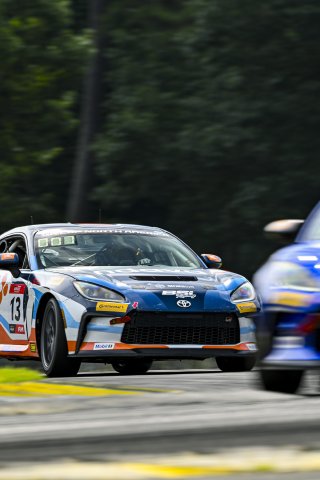 #13 Toyota GR86 of Westin Workman, BSI Racing, Toyota GR Cup North America, SRO America, Virginia International Raceway, Alton, VA, July 18 - 20, 2025
 | Fred Hardy Jr. | www.FredHardyPhoto.com ©2025 