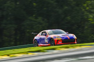 #71 Toyota GR86 of Christian Weir, TechSport Racing, Toyota GR Cup North America, SRO America, Virginia International Raceway, Alton, VA, July 18 - 20, 2025
 | Fred Hardy Jr. | www.FredHardyPhoto.com &copy;2025 