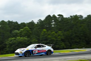 #80 Toyota GR86 of Paityn Feyen, Nitro Motorsports, Toyota GR Cup North America, SRO America, Virginia International Raceway, Alton, VA, July 18 - 20, 2025
 | Fred Hardy Jr. | www.FredHardyPhoto.com &copy;2025 