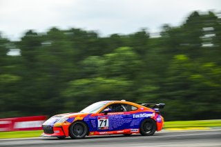 #71 Toyota GR86 of Christian Weir, TechSport Racing, Toyota GR Cup North America, SRO America, Virginia International Raceway, Alton, VA, July 18 - 20, 2025
 | Fred Hardy Jr. | www.FredHardyPhoto.com &copy;2025 