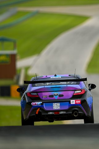 #21 Toyota GR86 of Ford Koch, Copeland Motorsports, Toyota GR Cup North America, SRO America, Virginia International Raceway, Alton, VA, July 18 - 20, 2025
 | Fred Hardy Jr. | www.FredHardyPhoto.com ©2025 