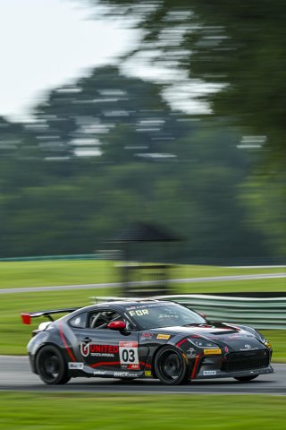 #03 Toyota GR86 of Karl Forman, Precision Racing LA, Toyota GR Cup North America, SRO America, Sebring International Raceway, Sebring, FL May 15 - 18, 2025
 | Fred Hardy Jr. | www.FredHardyPhoto.com &copy;2025 