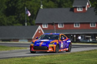 #71 Toyota GR86 of Christian Weir, TechSport Racing, Toyota GR Cup North America, SRO America, Virginia International Raceway, Alton, VA, July 18 - 20, 2025
 | Fred Hardy Jr. | www.FredHardyPhoto.com &copy;2025 