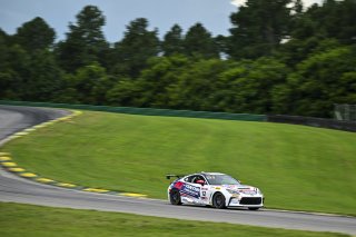 #12 Toyota GR86 of John Lennon, BSI Racing, Toyota GR Cup North America, SRO America, Virginia International Raceway, Alton, VA, July 18 - 20, 2025
 | Fred Hardy Jr. | www.FredHardyPhoto.com ©2025 