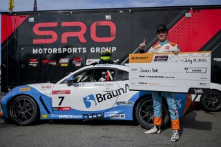 #7 Toyota GR86 of Jaxon Bell, Copeland Motorsports, Toyota GR Cup North America, SRO America, Virginia International Raceway, Alton, VA, July 18 - 20, 2025
 | Fred Hardy Jr. | www.FredHardyPhoto.com ©2025 