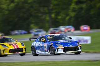 #46 Toyota GR86 of Lucas Weisenberg, Lucas Racing, Toyota GR Cup North America, SRO America, Virginia International Raceway, Alton, VA, July 18 - 20, 2025
 | Fred Hardy Jr. | www.FredHardyPhoto.com &copy;2025 