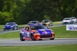 #71 Toyota GR86 of Christian Weir, TechSport Racing, Toyota GR Cup North America, SRO America, Virginia International Raceway, Alton, VA, July 18 - 20, 2025
 | Fred Hardy Jr. | www.FredHardyPhoto.com &copy;2025 