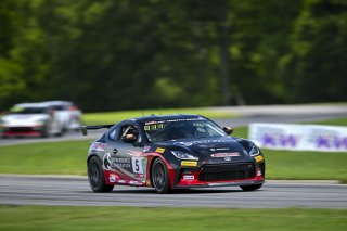 #5 Toyota GR86 of Beltre Curtis, Copeland Motorsports, Toyota GR Cup North America,   SRO America, Virginia International Raceway, Alton, VA, July 18 - 20, 2025
 | Fred Hardy Jr. | www.FredHardyPhoto.com ©2025 