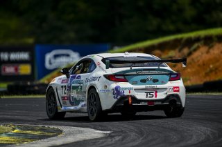 #72 Toyota GR86 of Ethan Goulart, TechSport, Toyota GR Cup North America, SRO America, Virginia International Raceway, Alton, VA, July 18 - 20, 2025
 | Fred Hardy Jr. | www.FredHardyPhoto.com &copy;2025 