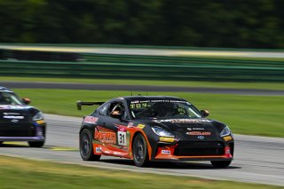 #31 Toyota GR86 of Jackson Tovo, Nitro Motorsports, Toyota GR Cup North America, SRO America, Virginia International Raceway, Alton, VA, July 18 - 20, 2025
 | Fred Hardy Jr. | www.FredHardyPhoto.com &copy;2025 