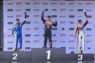 #72 Toyota GR86 of Ethan Goulart, TechSport, Toyota GR Cup North America, SRO America, Virginia International Raceway, Alton, VA, July 18 - 20, 2025 #46 Toyota GR86 of Lucas Weisenberg, Lucas Racing, 2025 #13 Toyota GR86 of Westin Workman, BSI Racing, 202 | Fred Hardy Jr. | www.FredHardyPhoto.com &copy;2025 