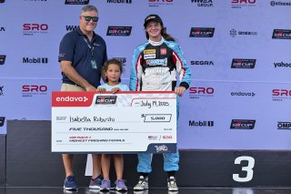 #111 Toyota GR86 of Isabella Robusto, RVA Graphics Motorsports by Speed, Toyota GR Cup North America, SRO America, Virginia International Raceway, Alton, VA, July 18 - 20, 2025
 | Fred Hardy Jr. | www.FredHardyPhoto.com &copy;2025 