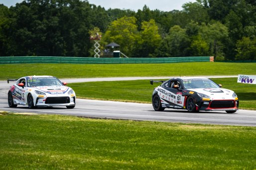 #61 Toyota GR86 of James Klimas, Skip Barber Racing, Toyota GR Cup North America, SRO America, Virginia International Raceway, Alton, VA, July 18 - 20, 2025
 | SRO Motorsports Group