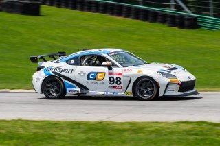 #98 Toyota GR86 of Max Schweid, TechSport, Toyota GR Cup North America, SRO America, Virginia International Raceway, Alton, VA, July 18 - 20, 2025
 | SRO Motorsports Group