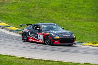 #5 Toyota GR86 of Beltre Curtis, Copeland Motorsports, Toyota GR Cup North America,   SRO America, Virginia International Raceway, Alton, VA, July 18 - 20, 2025
 | SRO Motorsports Group