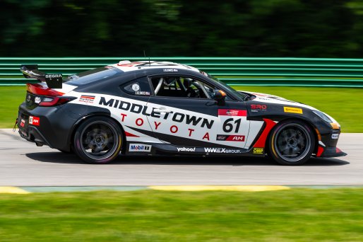 #61 Toyota GR86 of James Klimas, Skip Barber Racing, Toyota GR Cup North America, SRO America, Virginia International Raceway, Alton, VA, July 18 - 20, 2025
 | SRO Motorsports Group