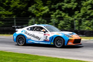 #7 Toyota GR86 of Jaxon Bell, Copeland Motorsports, Toyota GR Cup North America, SRO America, Virginia International Raceway, Alton, VA, July 18 - 20, 2025
 | SRO Motorsports Group