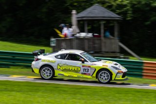 #113 Toyota GR86 of Ethan Tovo, Nitro Motorsports, Toyota GR Cup North America, SRO America, Virginia International Raceway, Alton, VA, July 18 - 20, 2025
 | SRO Motorsports Group