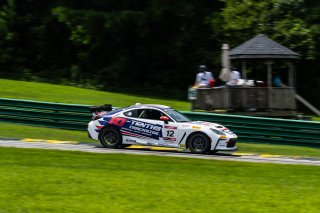 #12 Toyota GR86 of John Lennon, BSI Racing, Toyota GR Cup North America, SRO America, Virginia International Raceway, Alton, VA, July 18 - 20, 2025
 | SRO Motorsports Group