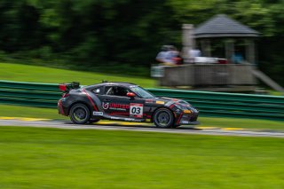 #03 Toyota GR86 of Karl Forman, Precision Racing LA, Toyota GR Cup North America, SRO America, Virginia International Raceway, Alton, VA, July 18 - 20, 2025
 | SRO Motorsports Group