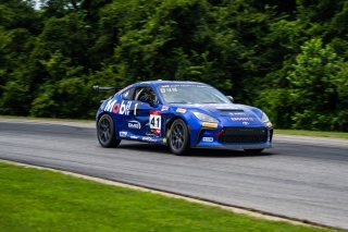 #41 Toyota GR86 of Jenson Sofronas, Copeland Motorsports, Toyota GR Cup North America, SRO America, Virginia International Raceway, Alton, VA, July 18 - 20, 2025
 | SRO Motorsports Group
