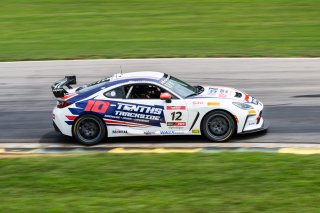 #12 Toyota GR86 of John Lennon, BSI Racing, Toyota GR Cup North America, SRO America, Virginia International Raceway, Alton, VA, July 18 - 20, 2025
 | SRO Motorsports Group