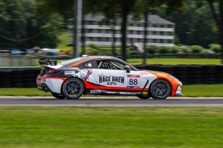 #88 Toyota GR86 of Max Stallone, PT Autosport with Copeland Motorsports, Toyota GR Cup North America, SRO America, Virginia International Raceway, Alton, VA, July 18 - 20, 2025
 | SRO Motorsports Group