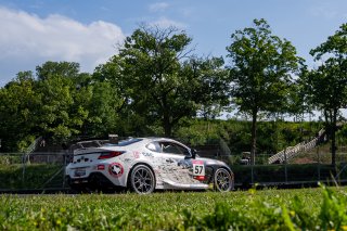 The Toyota GR Cup   in ,  on Friday, Aug. 15, 2025.

Practice, Practice - P1 
57, Eagles Canyon Racing Powered by Fast Track, Jeff Curry, Mitchell Toyota, Performance Properties, Fast Signs, Buskers, Toyota GR86

Photo by
— James Armas | SRO Motorsports Group